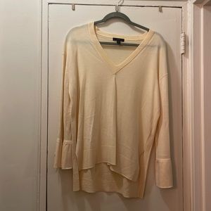 Jcrew sweater with bell sleeves and bows